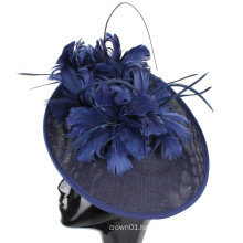 Noble Temperament Horse Racing Festival Feather Fascinators Hat For Ladies For Family Party Family Gathering Home Party